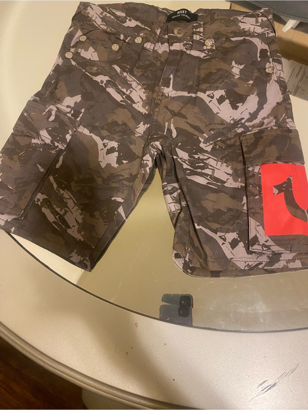 Boys True Religion Camo Shorts BNWOT